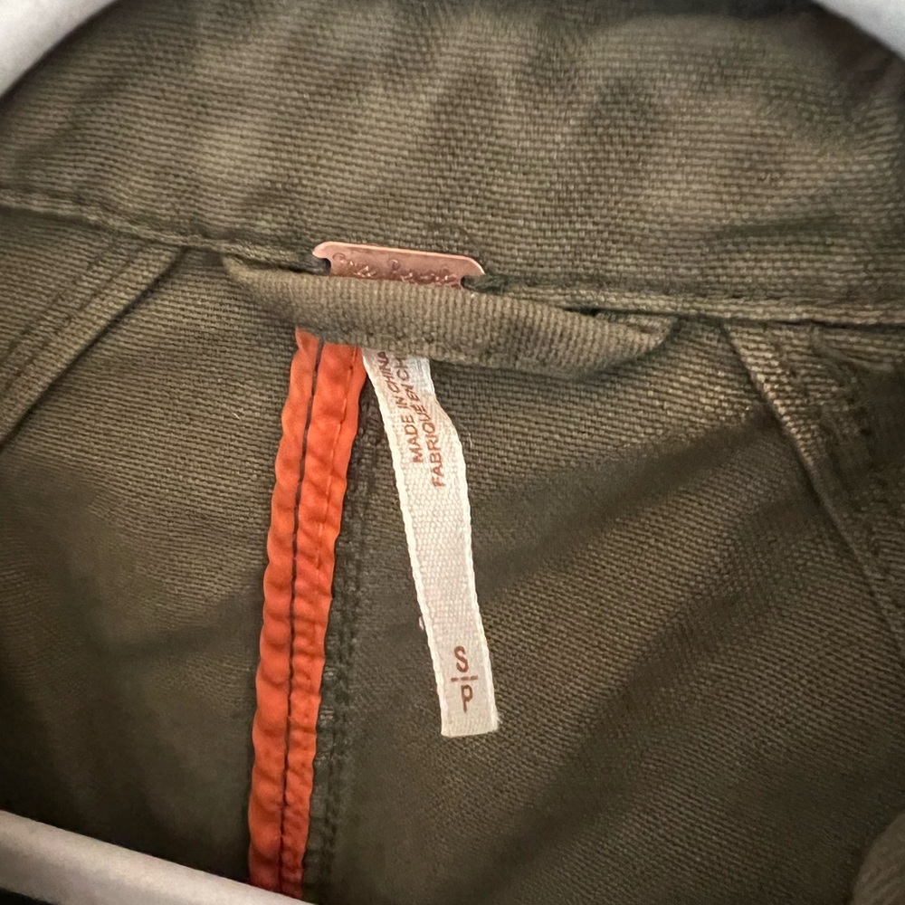 Free People Army Jacket Small - Picture 3 of 4